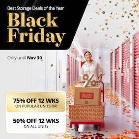 Access Storage - Barrie Promotion