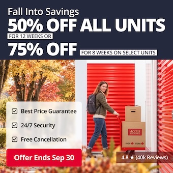 Access Storage - Barrie Promotion