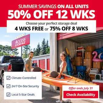 Access Storage - Barrie Promotion