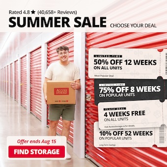Access Storage - Barrie Promotion